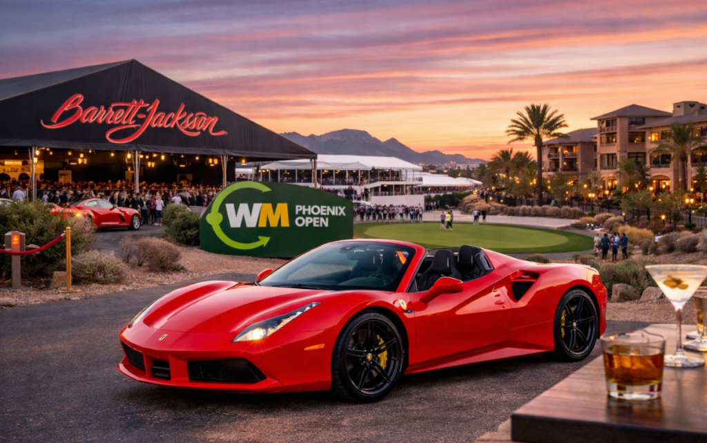 The Ultimate Scottsdale Event Guide: When to Book Your Supercar for Barrett-Jackson, the Phoenix Open, and More