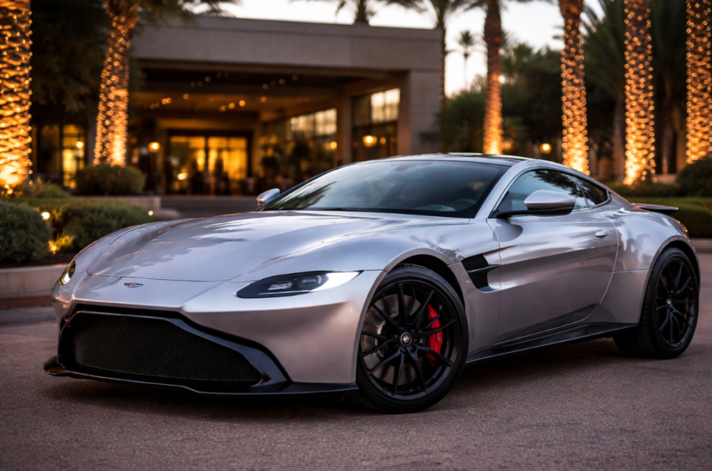 The James Bond Car Rental Weekend: Why the Aston Martin Vantage is Scottsdale’s Most Sophisticated Choice